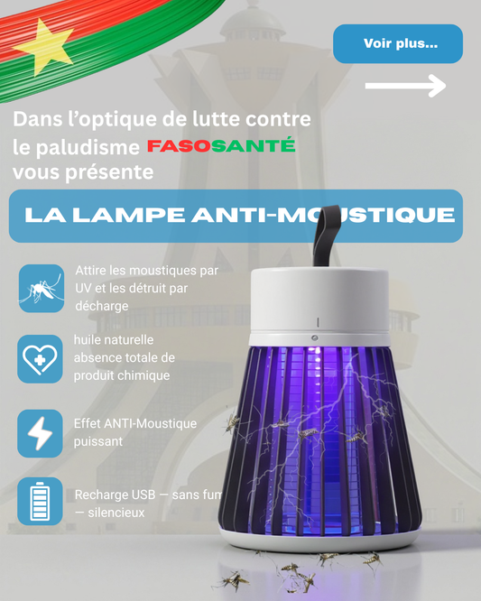 🕯️Lampe Anti-Moustique Rechargeable
